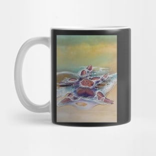 Starfish On The Beach by Julie Ann Stricklin Mug